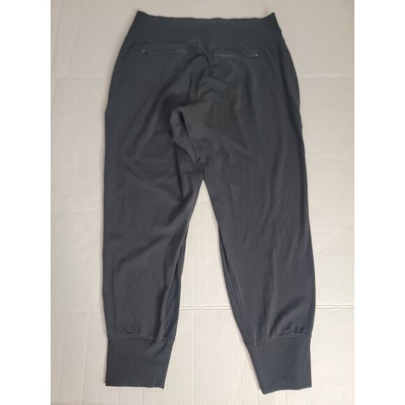 Athleta venice Jogger Womens SZ Large High Rise Black Pull On Pockets 597888-00 - Picture 9 of 9